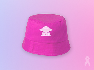 Bob unisexe femme et homme taille unique octobre rose